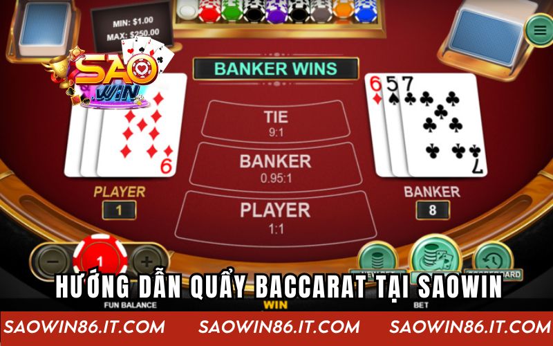 Hướng dẫn quẩy Baccarat đêm khuya tại SAOWIN